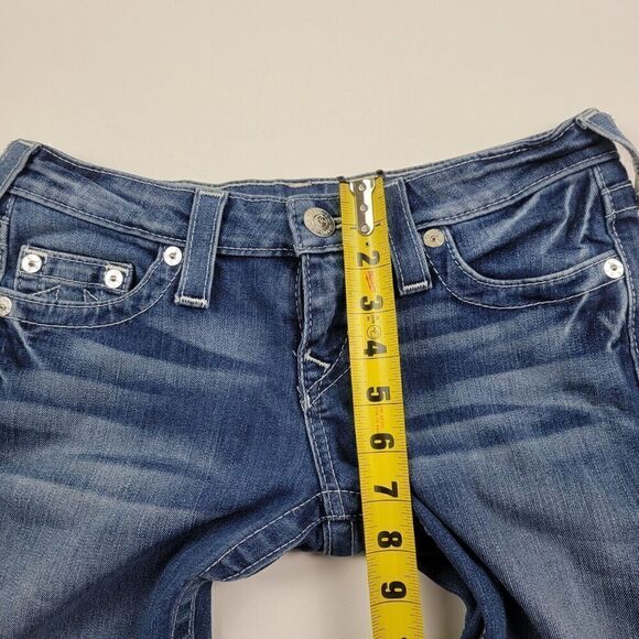 True Religion Disco Julie Light Wash Jeans Size‎ 26 26x32 - Picture 5 of 11